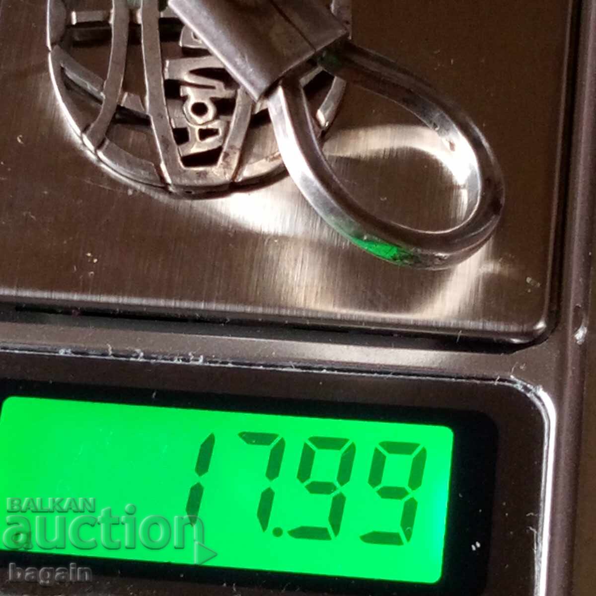 Livrarea Breloc argint unic cu jad Livrarea Breloc argint unic cu jad