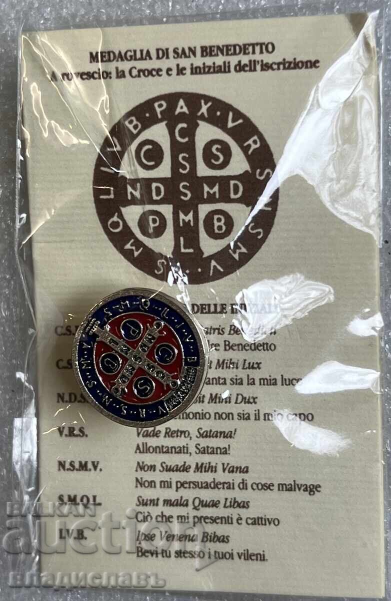 красива религиозна значка ИТАЛИЯ