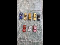 Παλιά παιχνίδια Αυτοκινητάκια 8 τεμάχια