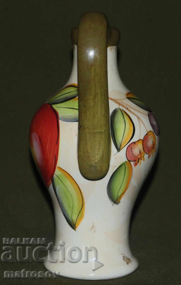 Πορσελάνινη κανάτα με χειροποίητα ζωγραφιστά μοτίβα - 5