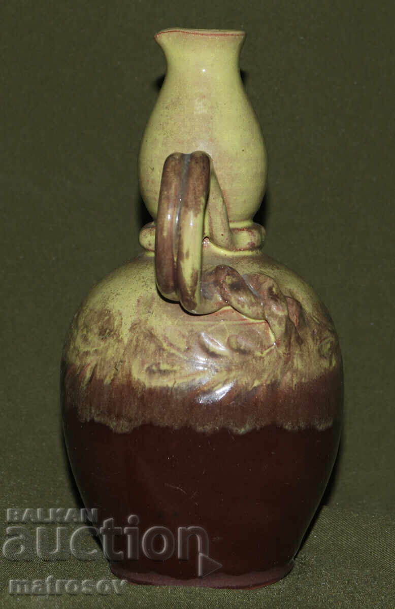 Керамична кана, ръчно рисувана - 5