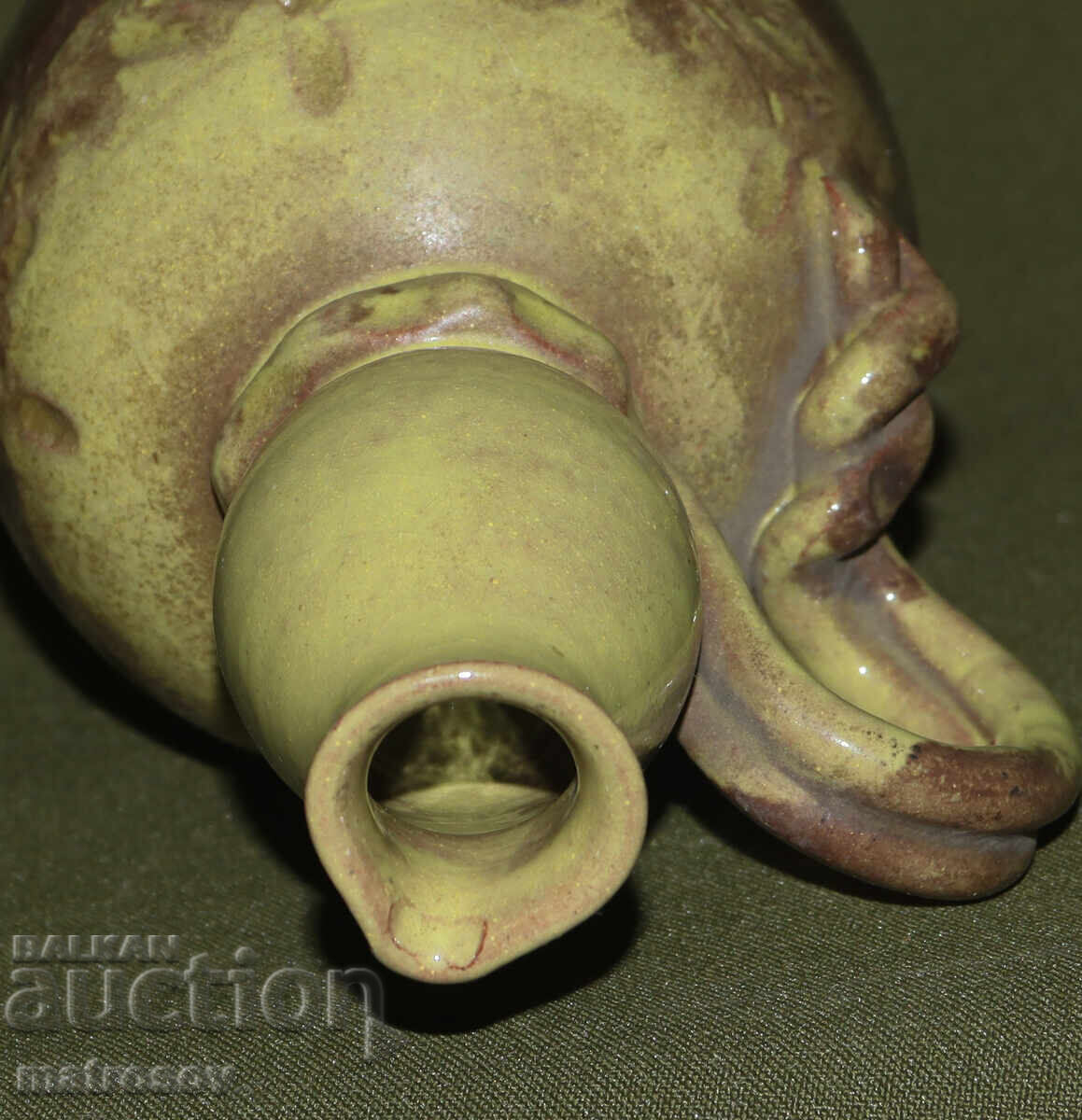 Керамична кана, ръчно рисувана - 7