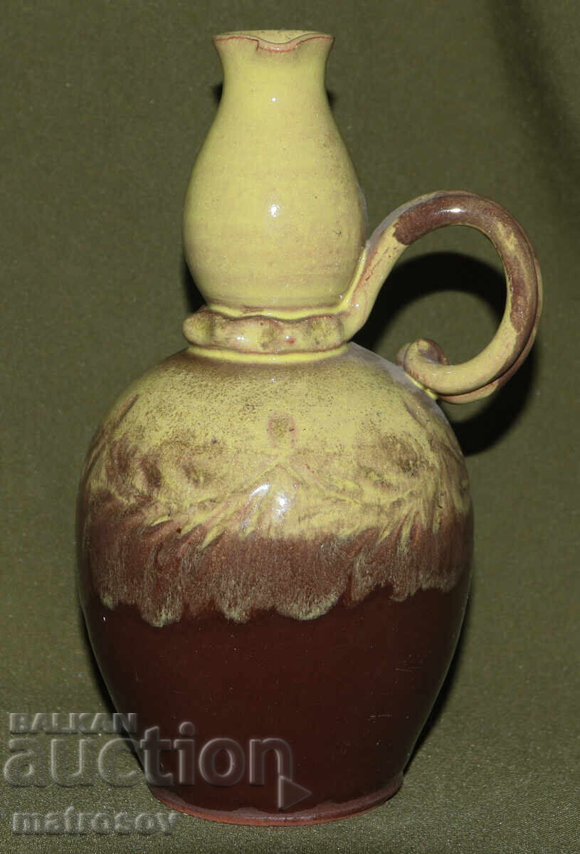 Керамична кана, ръчно рисувана