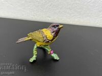 Cutie metalică pentru bijuterii cu email. Nr. 7410