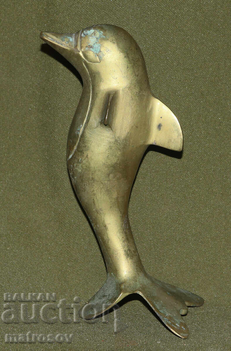 Доставка на Бронзова скулптура, делфинче