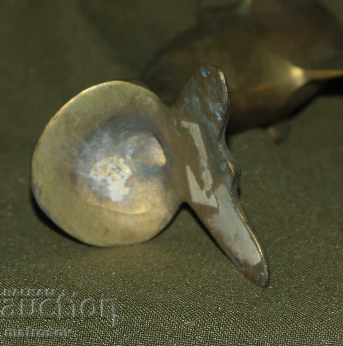 Бронзова скулптура, делфинче - 7