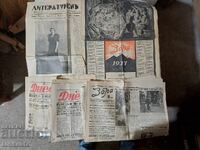 5 pcs. Newspapers 1937