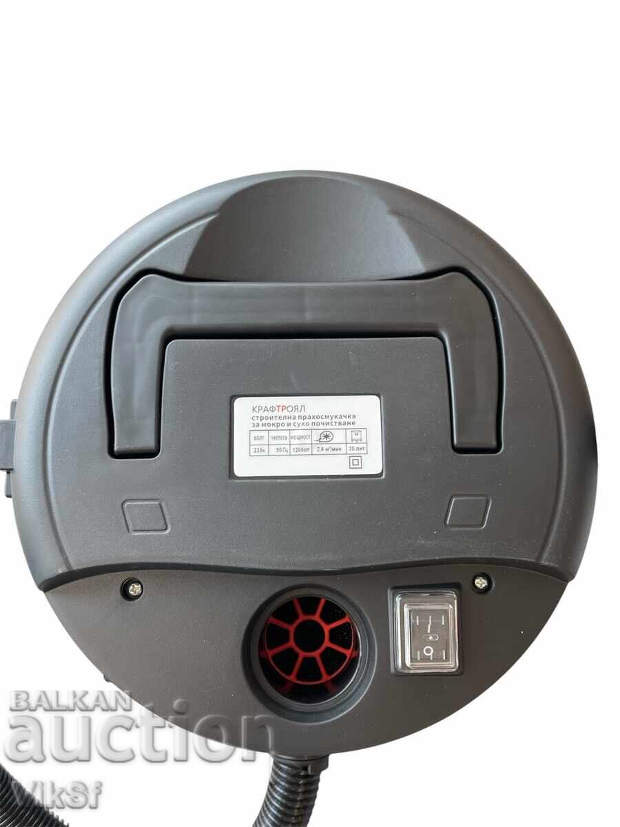 Licitație Aspiratoare industriale 20L, 1200 W - Kraftroyal Licitație Aspiratoare industriale 20L, 1200 W - Kraftroyal