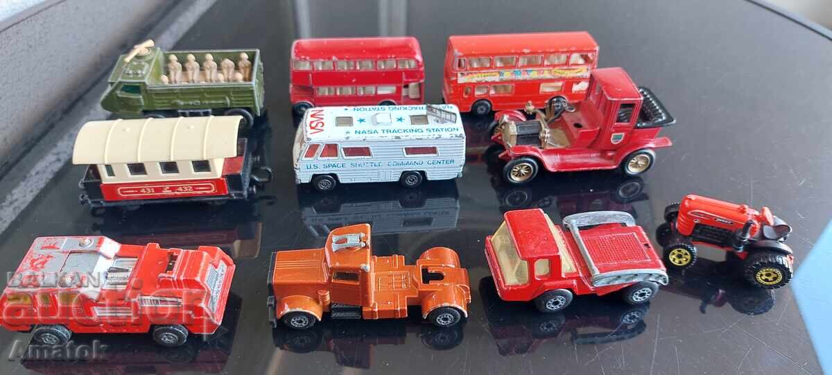 Δημοπρασία Ματςμπόξ. Λοτ από 10τμχ. μεταλλικά αυτοκινητάκια MATCHBOX