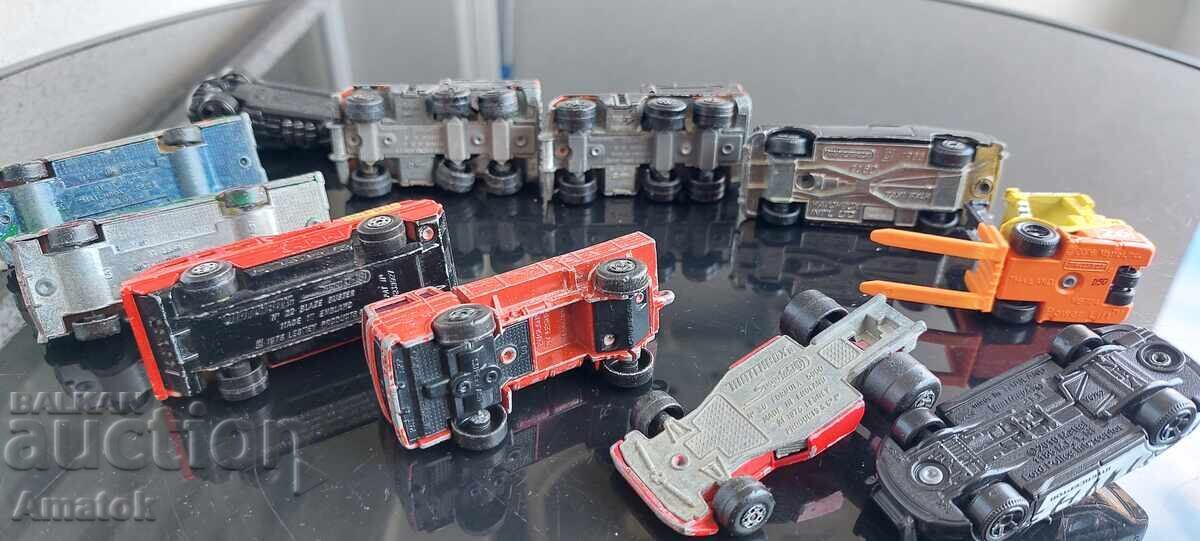 Delivery of Matchbox metal cars 10 pcs + 1 Hot Wheels gift