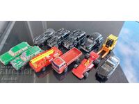 Mașinuțe Matchbox metalice 10 buc + 1 Hot Wheels cadou