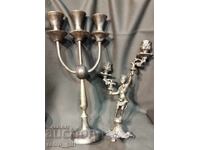 Sfeșnice vechi, 2 bucăți