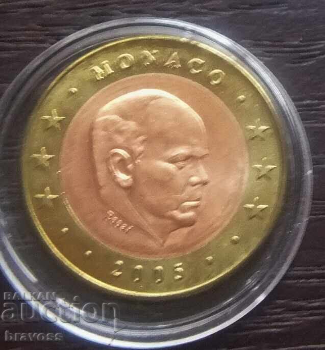Μονακό - 2 ευρώ 2005 - δοκιμή, χρώμα Μονακό - 2 ευρώ 2005 - δοκιμή, χρώμα