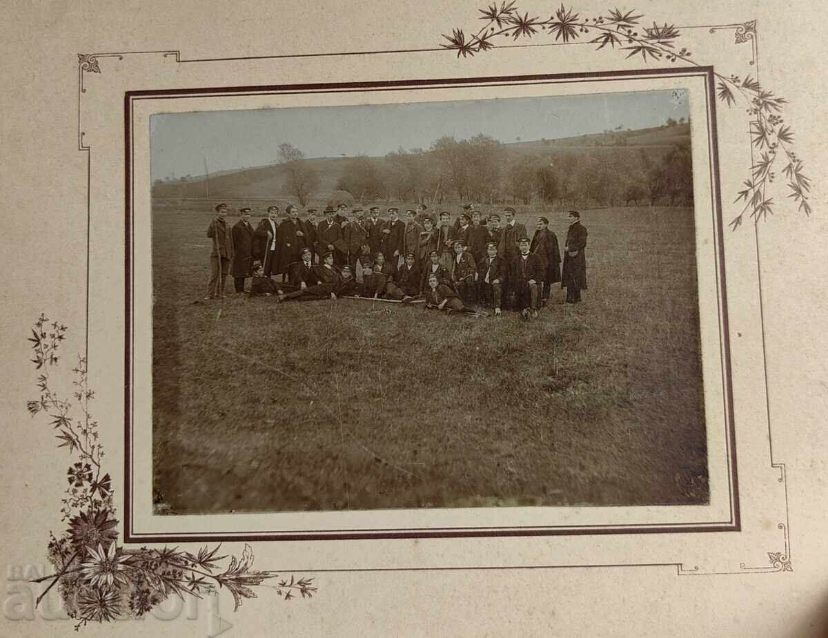 OLD GROUP PHOTO PHOTOGRAPH CARDBOARD with price 25.00 BGN | € 12.78