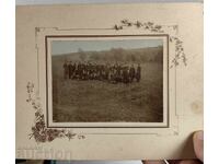 OLD GROUP PHOTO PHOTOGRAPH CARDBOARD