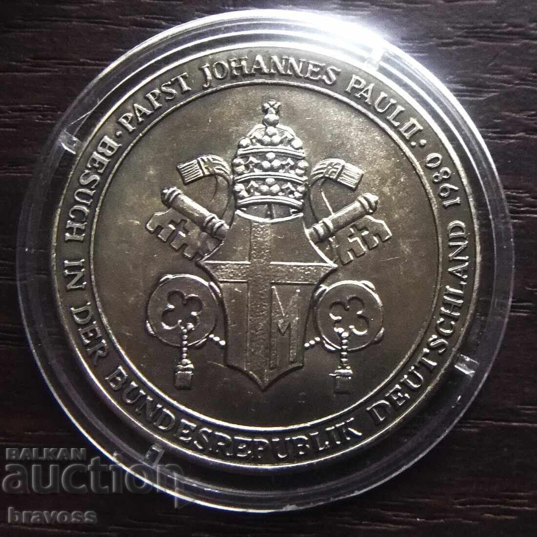 Βατικανό - μετάλλιο - 1980 Βατικανό - μετάλλιο - 1980