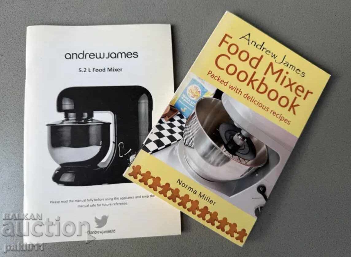 Robot de bucătărie Andrew James 5.2 L - 6 Robot de bucătărie Andrew James 5.2 L - 6