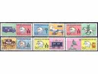 Καθαρές γραμματόσημες Ταχυδρομείου 1974 από Τσεχοσλοβακία