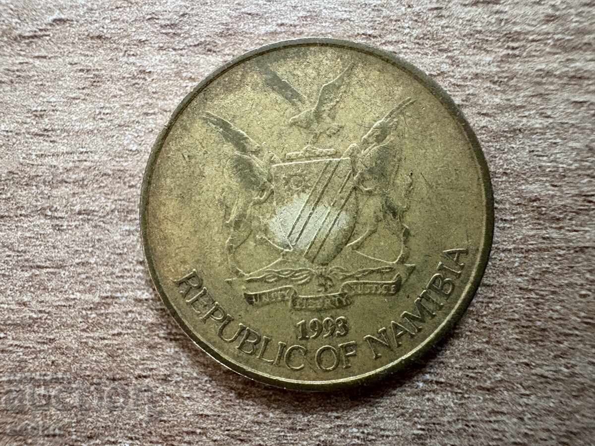 Ναμίμπια - 5 δολάρια (1993) με τιμή 1.00 BGN | € 0.51 Ναμίμπια - 5 δολάρια (1993) με τιμή 1.00 BGN | € 0.51
