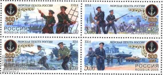 Καθαρές γραμματόσημες Ναυτικού Πεζοναυτών Πλοία 2005 από Ρωσία Καθαρές γραμματόσημες Ναυτικού Πεζοναυτών Πλοία 2005 από Ρωσία