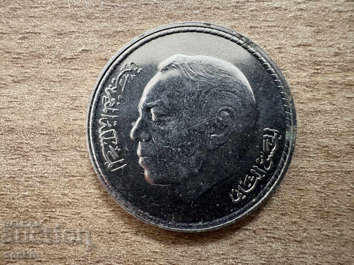 Μαρόκο - 5 ντιρχάμ (1980) με τιμή 1.25 BGN | € 0.64 Μαρόκο - 5 ντιρχάμ (1980) με τιμή 1.25 BGN | € 0.64