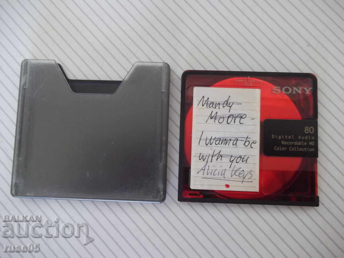 MiniDisc "SONY"