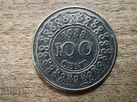 Суринам - 100 цента (1988)
