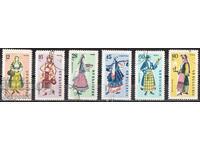 1961. България. Женски народни носии.