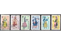 1961. България. Женски народни носии.