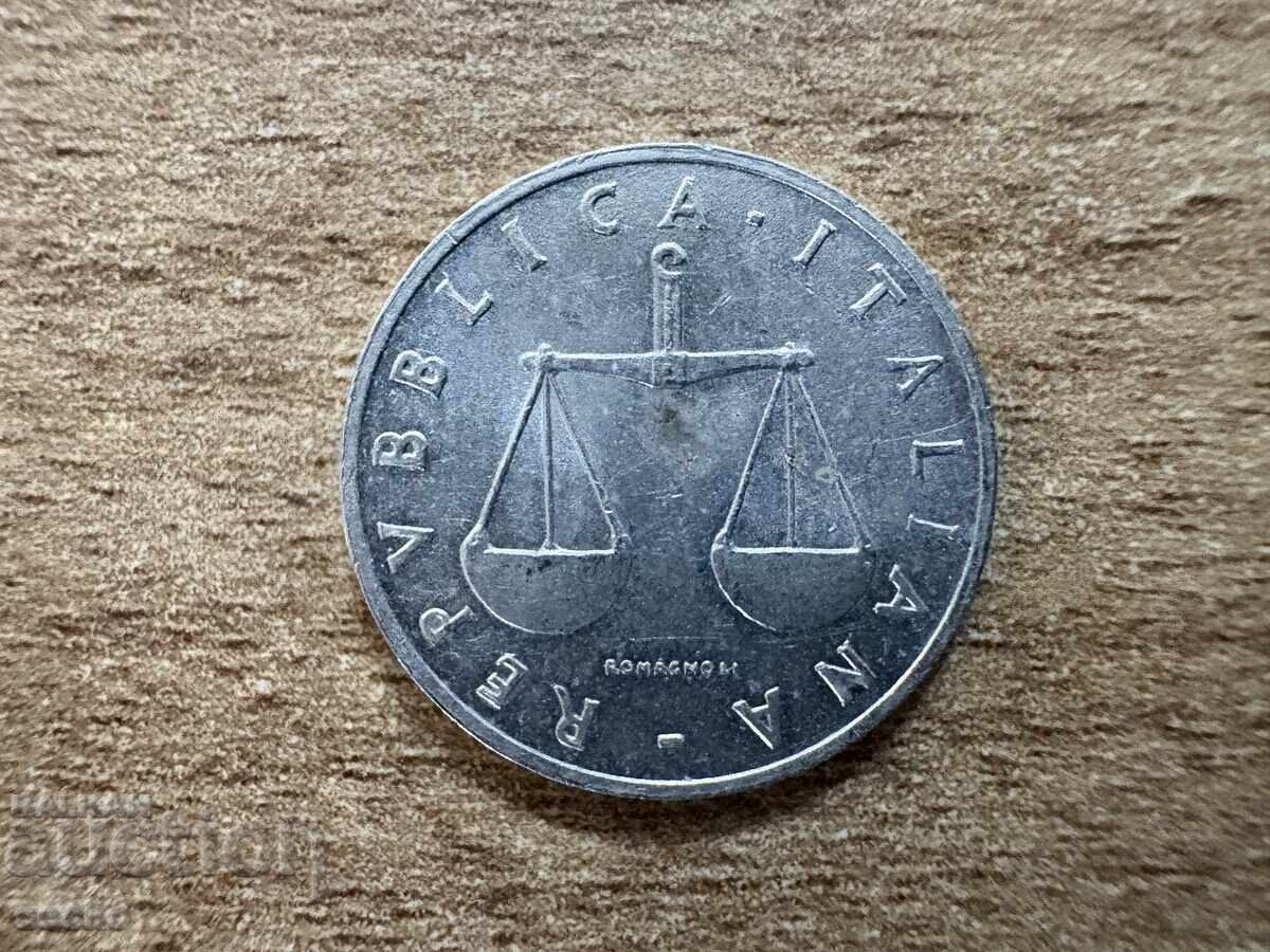 Ιταλία - 1 λίρα (1954) με τιμή 0.45 BGN | € 0.23 Ιταλία - 1 λίρα (1954) με τιμή 0.45 BGN | € 0.23