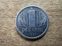 ΓΔΛ - 1 πφένιγκ (1987)