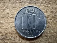 RDG - 10 pfennig (1989)