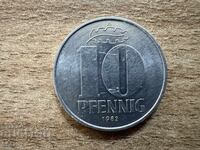 ΓΔΛ - 10 πφένιγκ (1982)