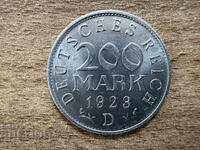 Γερμανία - 200 μάρκα (1923) - Δ