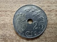 Испания - 25 сентимос (1937)