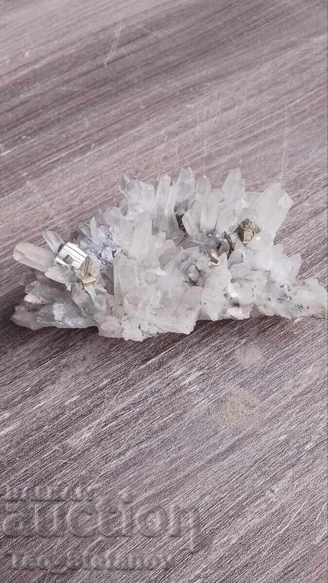 Pyrite, Galena, and Rock Crystal with price 70.00 BGN | € 35.79