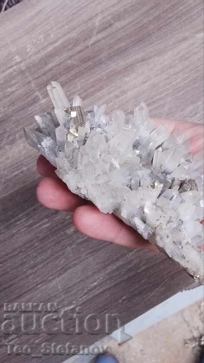 Delivery of Pyrite, Galena, and Rock Crystal