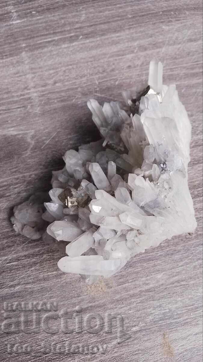 Pyrite, Galena, and Rock Crystal - 5