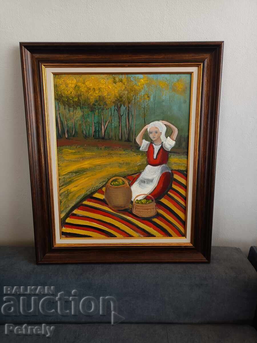 Голяма маслена картина с цена 250.00 лв. | € 127.82