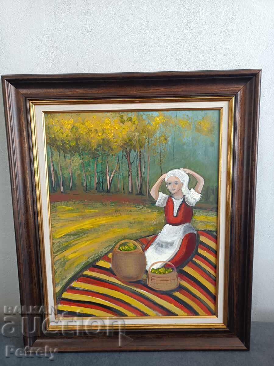 Аукцион Голяма маслена картина
