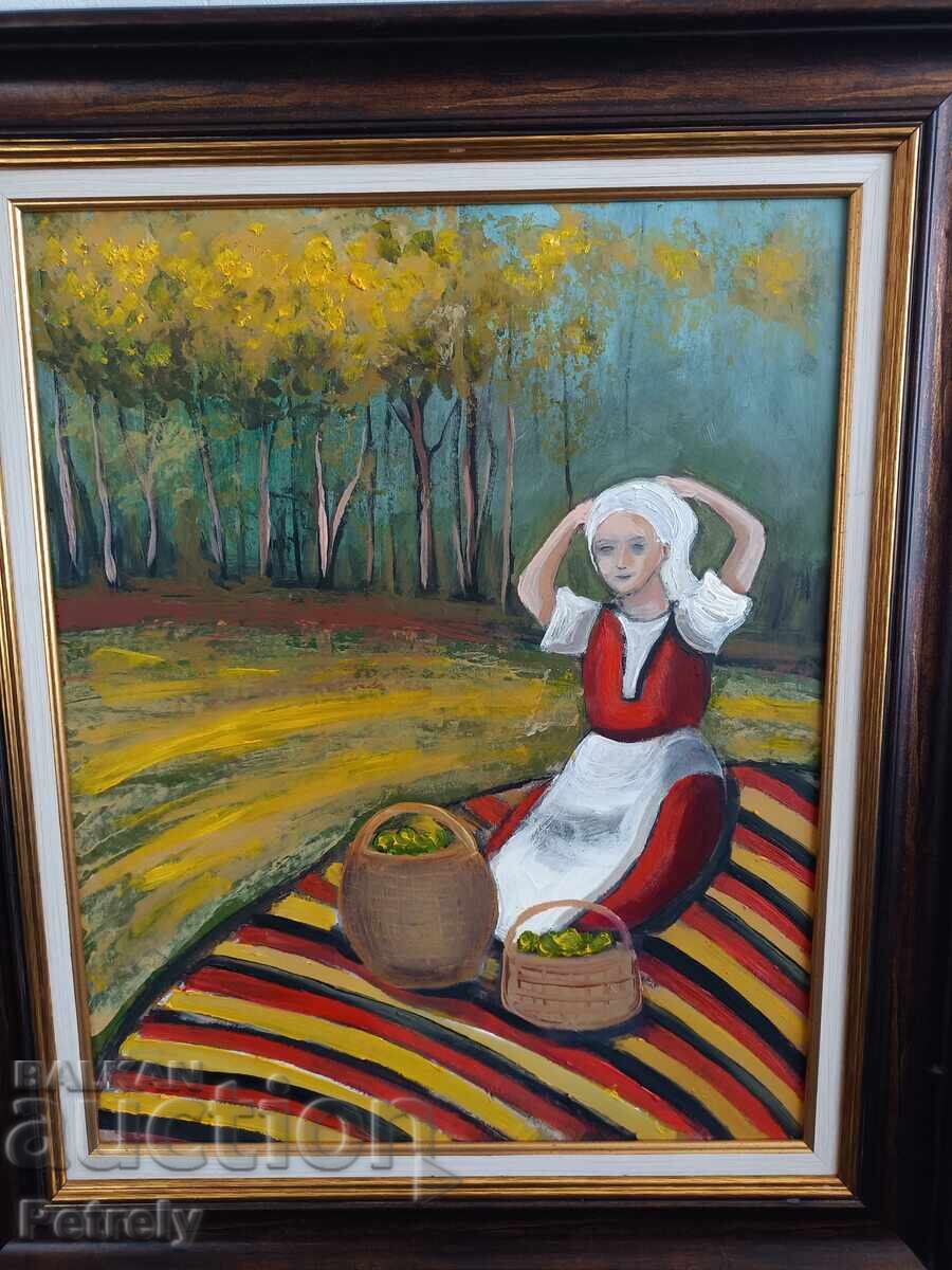 Доставка на Голяма маслена картина