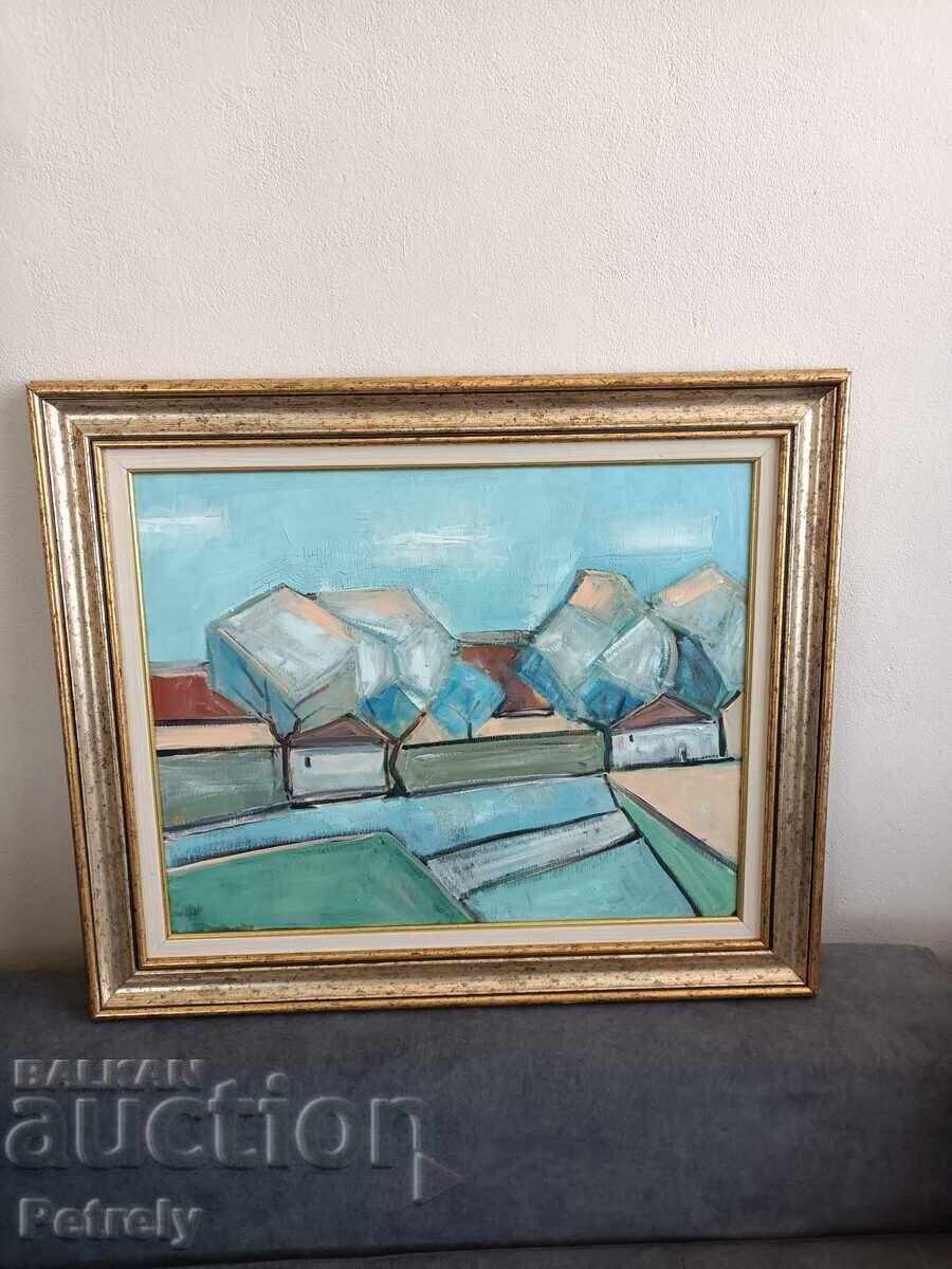 Pictură mare în ulei Pictură mare în ulei