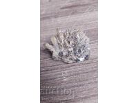 Druze de galenă, pirit și cuarț