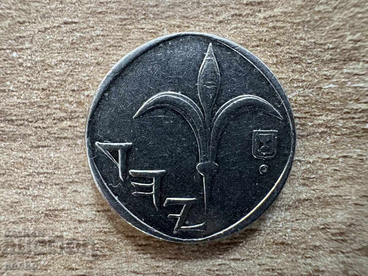 Israel - 1 New Shekel (2001) with price 0.45 BGN | € 0.23