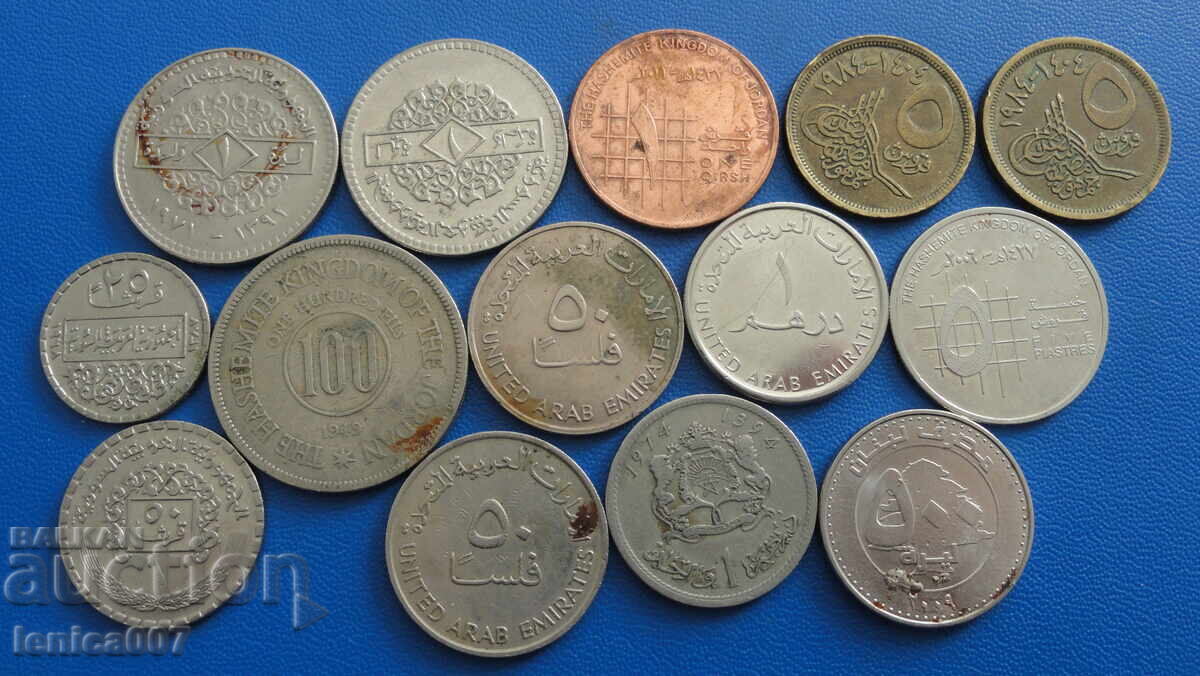 Arabic Coins (14 pieces) with price 6.60 BGN | € 3.37 Arabic Coins (14 pieces) with price 6.60 BGN | € 3.37