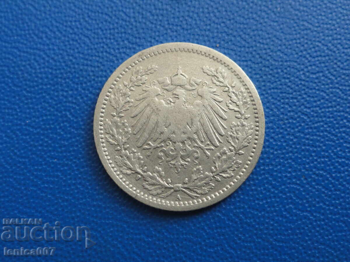 Germany 1905 - 1/2 Mark - 6 Germany 1905 - 1/2 Mark - 6