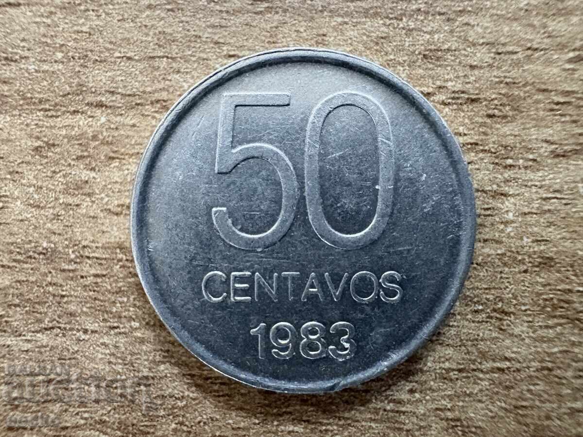 Αργεντινή - 50 σεντάβος (1983) Αργεντινή - 50 σεντάβος (1983)