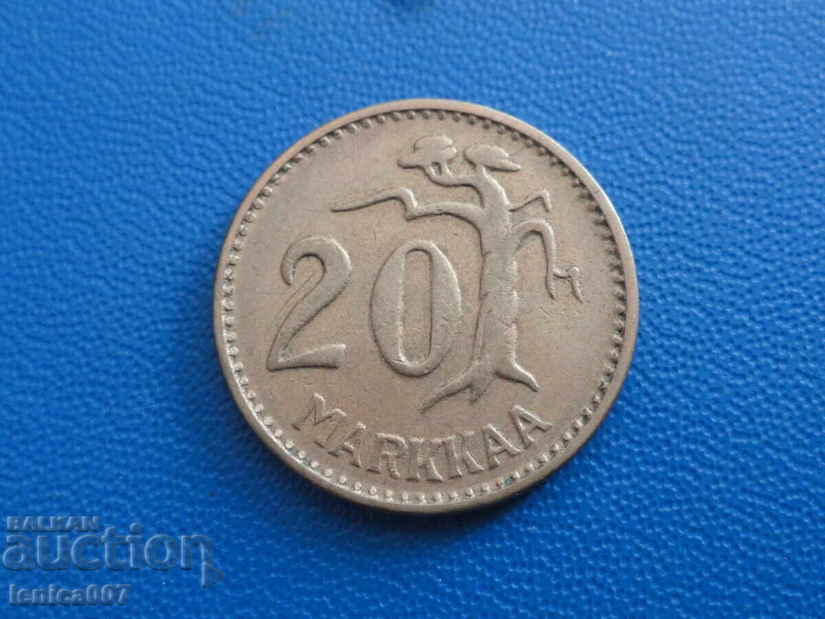 Finlanda 1954 - 20 mărci (m) - 6