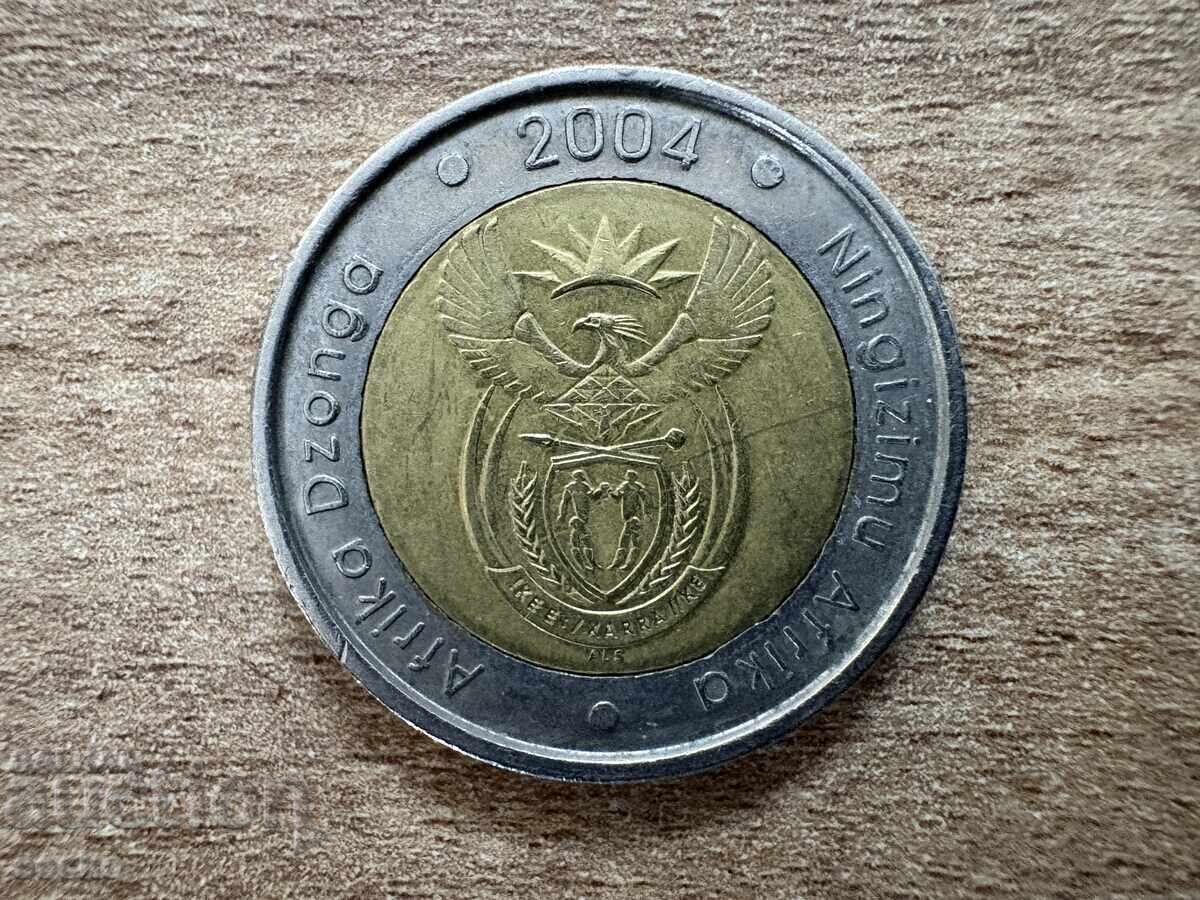 South Africa - 5 Rand (2004) with price € 1.18 | 2.31 BGN