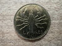 Σαν Μαρίνο - 20 λίρες (1974)